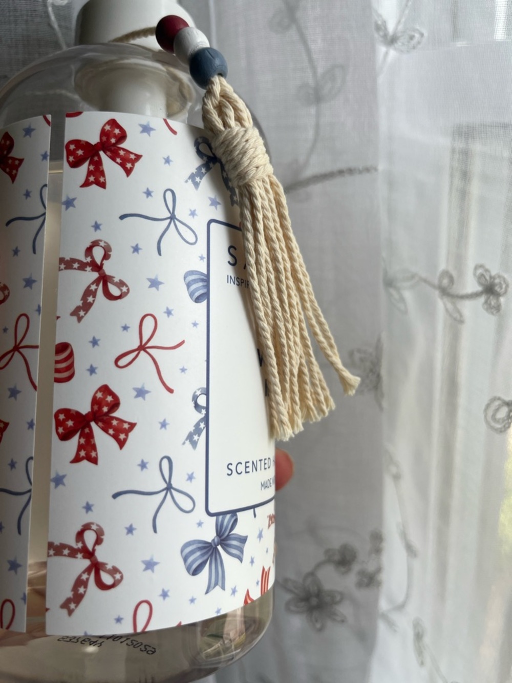 Sand + Fog Patriotic Ribbons Vanilla Musk Scented Hand Soap New Sealed - Picture 6 of 10